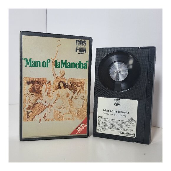 The Man of La Mancha BETA Tape Betamax (Not VHS) - Picture 1 of 2